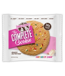 Lenny and Larry complete cookie, birthday cake flavour