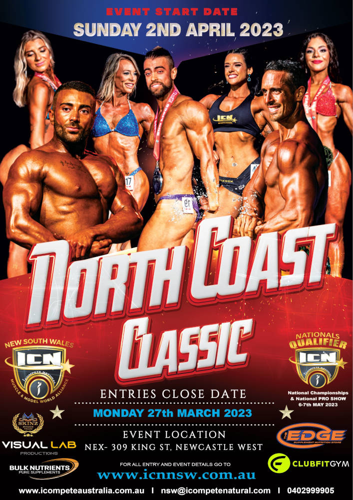 icn north coast classic 2023 Poster